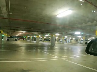 Carpark Sissy Slut Almost Caught