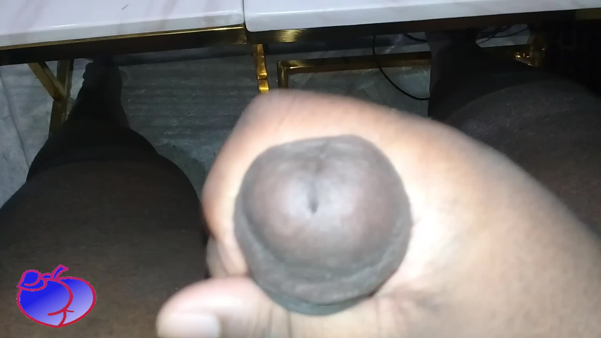 Black fat tranny with Small cock