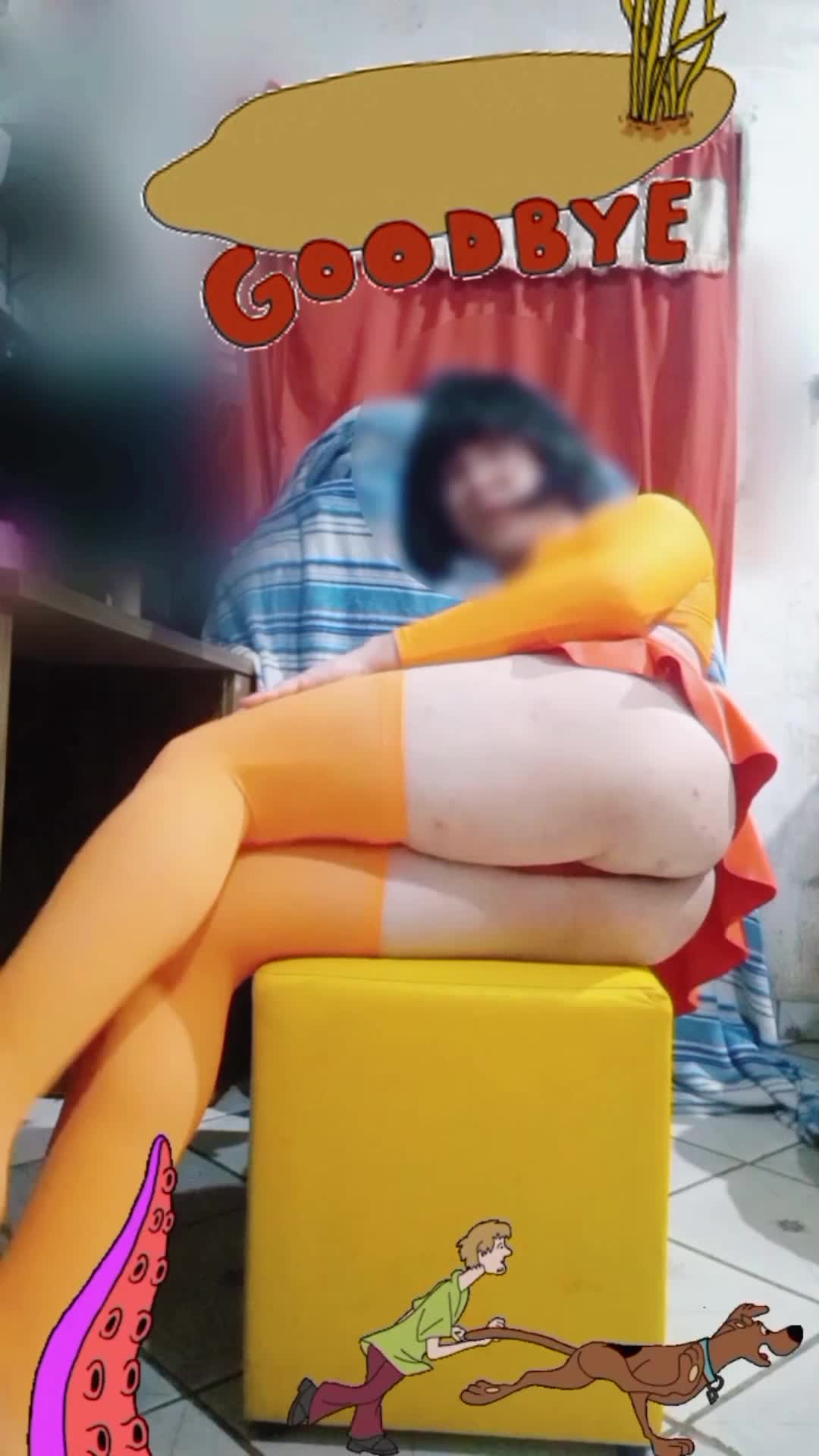 Cosplay Velma trans